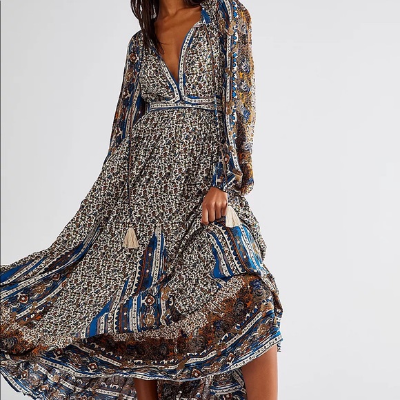 Free People - Happy Feelings Midi Dress - Picture 7 of 7